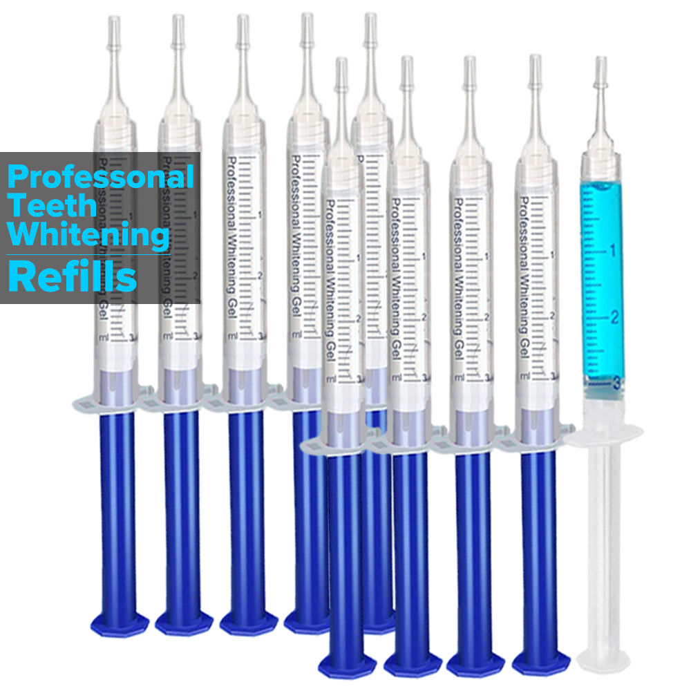 Teeth Whitening Diy - 치아 미백 젤 리필 주사기 치아