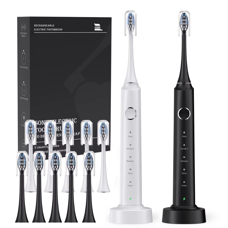 Electric Toothbrush Sonic - 삼모케어 X700 무선 충전 음파 전동