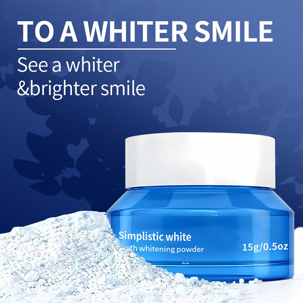 심플한 화이트닝 치아 미백 파우더 얼룩 제거 치아 파우 - Teeth Whitening Diy 리뷰 및 가격