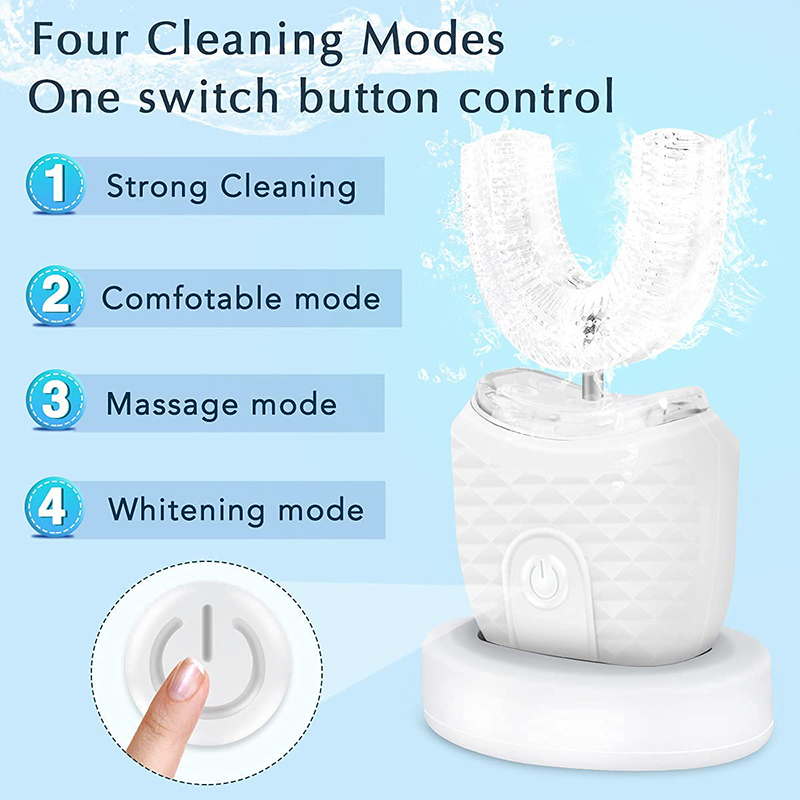 U자형 충전식 라이트 빠른 미백 치아 미백기 전문 치아 - Teeth Whitening Diy 리뷰 및 가격