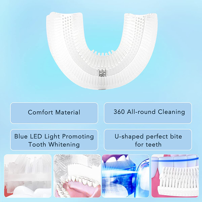 U자형 충전식 라이트 빠른 미백 치아 미백기 전문 치아 - Teeth Whitening Diy 리뷰 및 가격