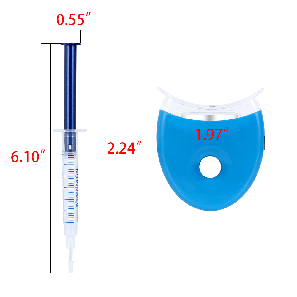 1 세트 치아 미백 44% 과산화물 치과 표백 시스템  - Teeth Whitening Diy 리뷰 및 가격