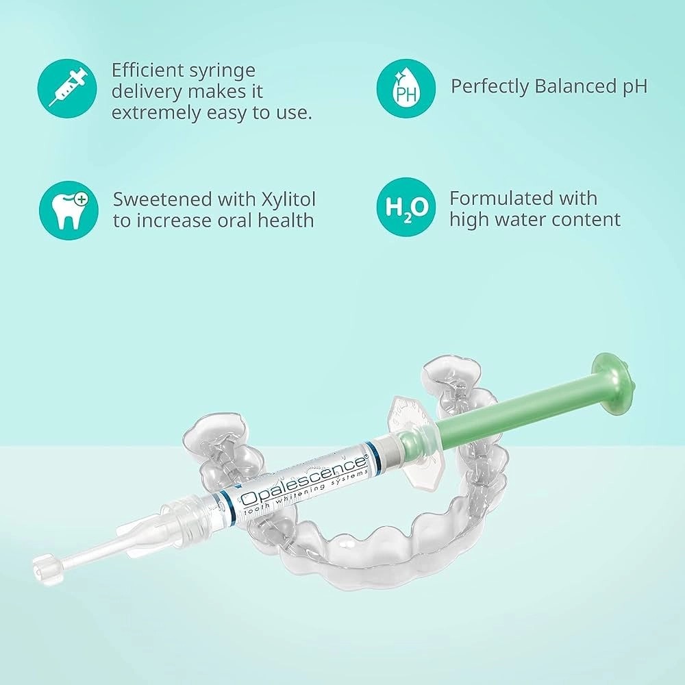 오팔레센스 민트향 치아 미백 젤 주사기 키트 치아 미백 - Teeth Whitening Gel Opalescence 리뷰 및 가격