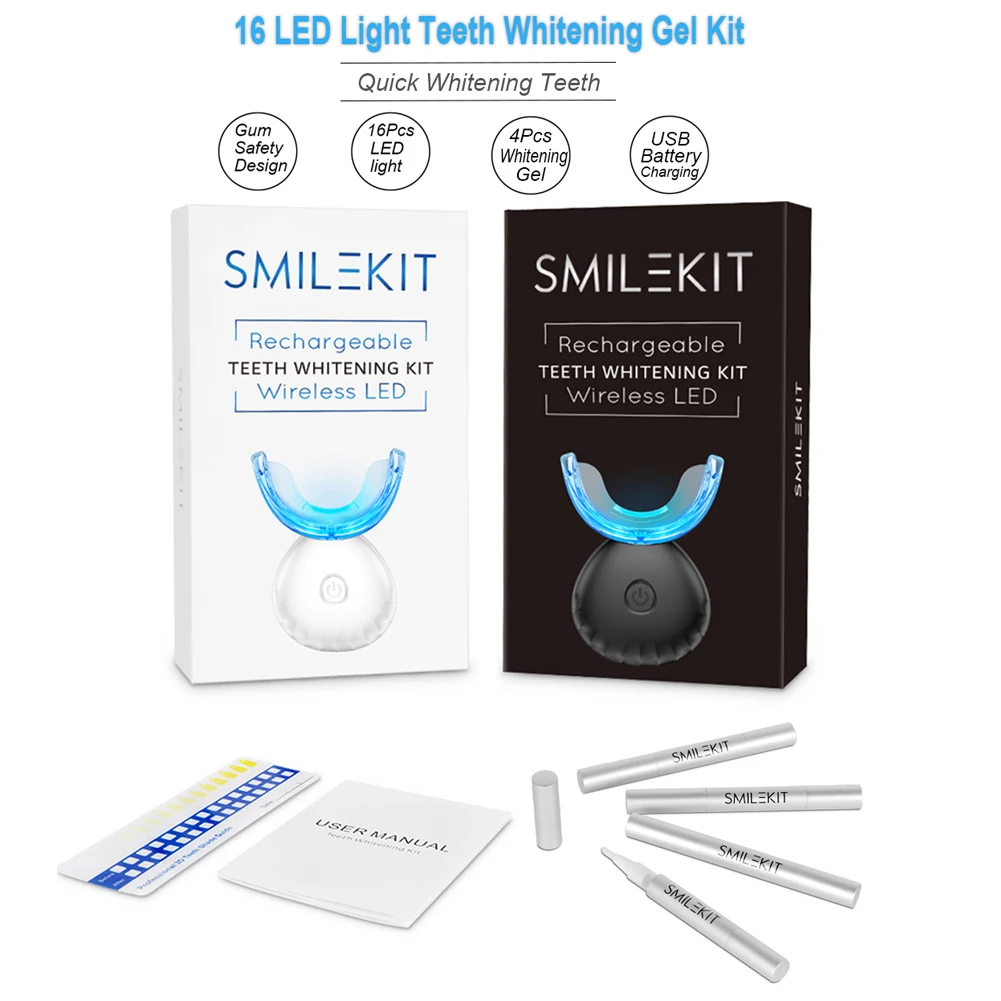 치과 치아 미백 키트 미니 16 LED 콜드 라이트 3 - Teeth Whitening Diy 리뷰 및 가격