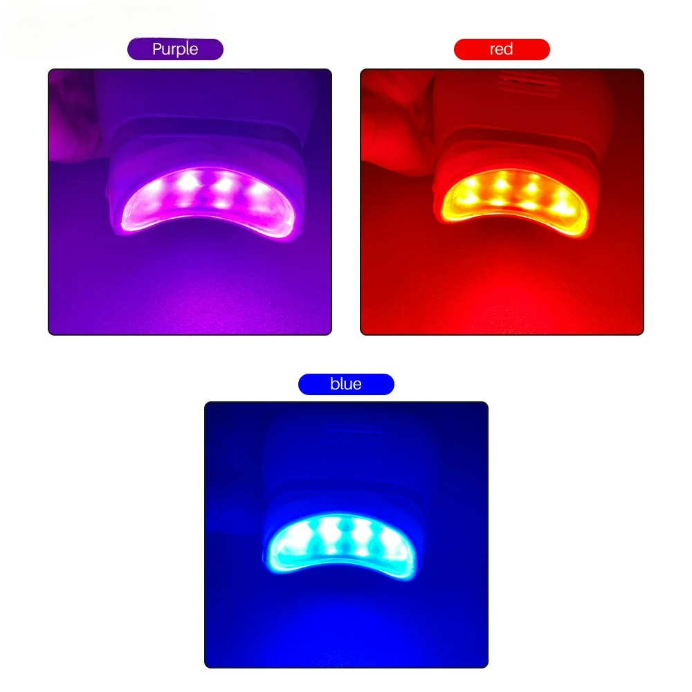 조절 가능한 3색 LED 치아 미백 촉진기 치과용 냉광 - Teeth Whitening Clinic 리뷰 및 가격