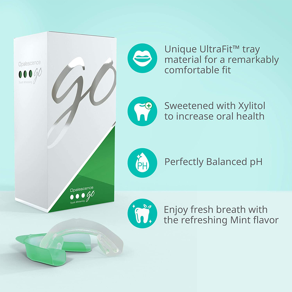 유백광 고 치아 미백 트레이, 집에서 미리 채워진 환자 - Teeth Whitening Gel Opalescence 리뷰 및 가격