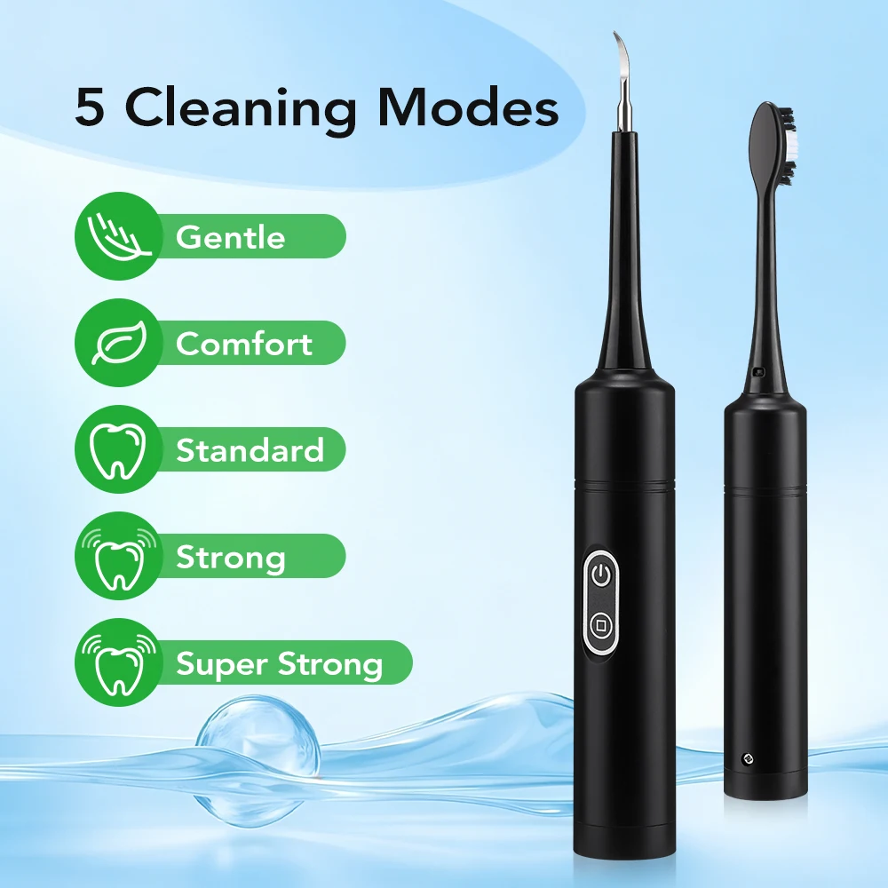 전동 음파 진동 치석 제거기 치아 미백 플라그 제거 치 - Electric Toothbrush Sonic 리뷰 및 가격