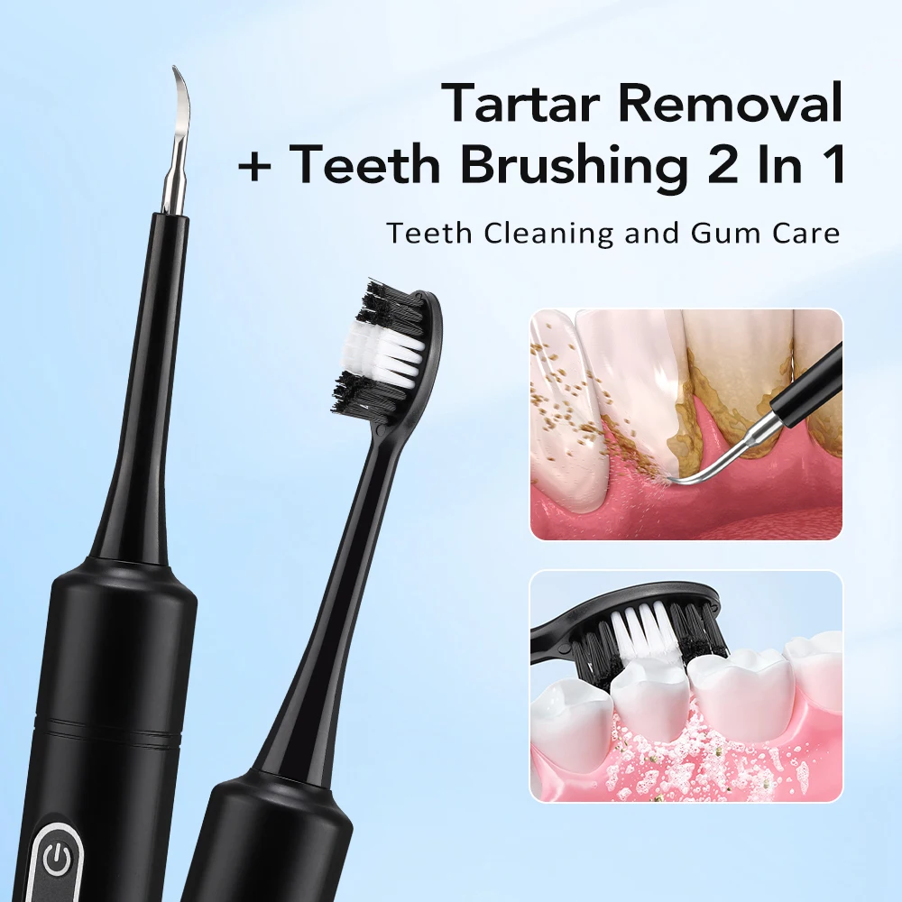 전동 음파 진동 치석 제거기 치아 미백 플라그 제거 치 - Electric Toothbrush Sonic 리뷰 및 가격